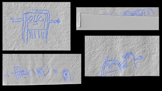 The doodles undisclosed in 1,300-year-old books and ancient gadgets 15