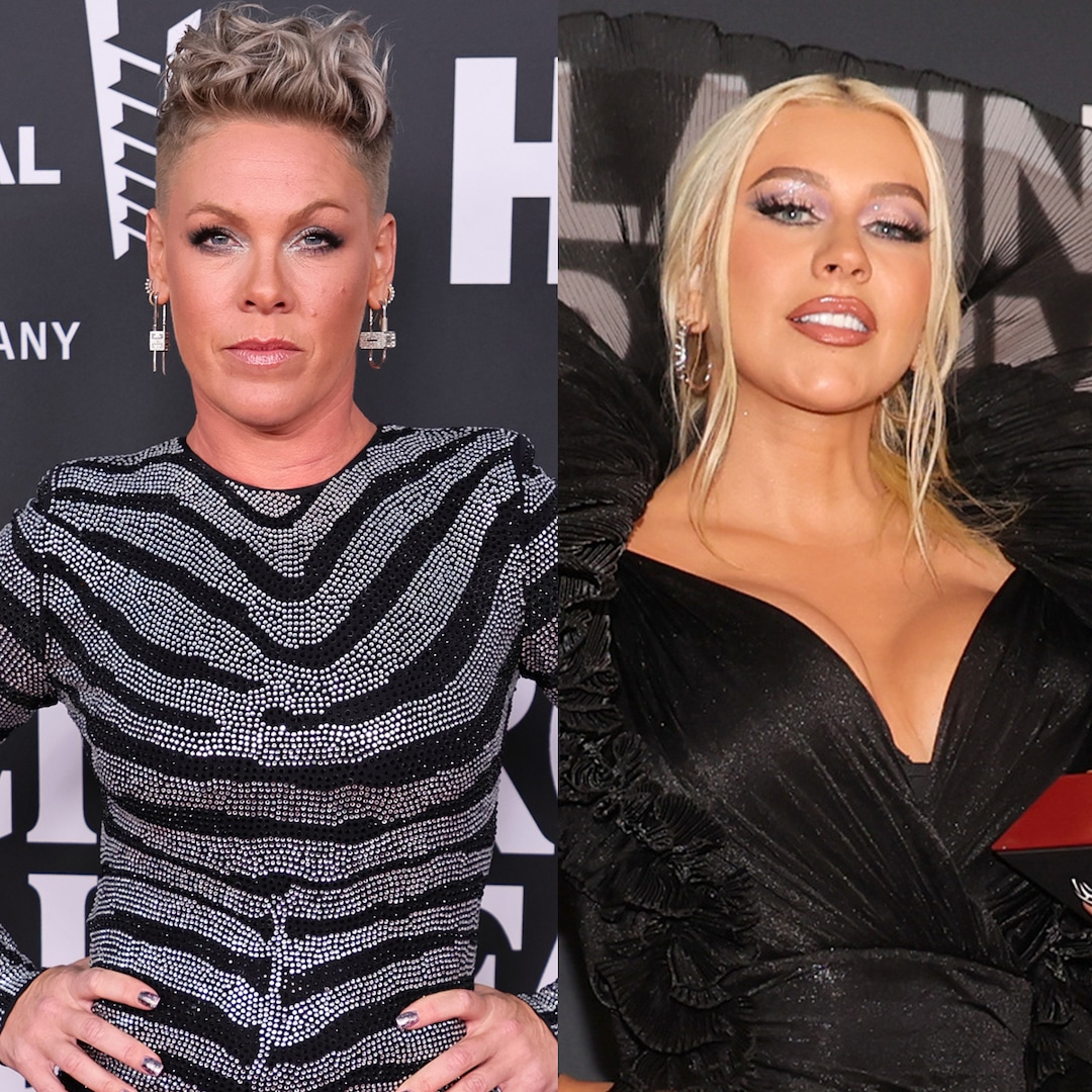 Pink responds after being accused of ‘shading’ Christina Aguilera 3