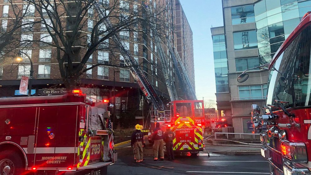 High-rise fire kills 1 and displaces 400 residents in suburban DC 5
