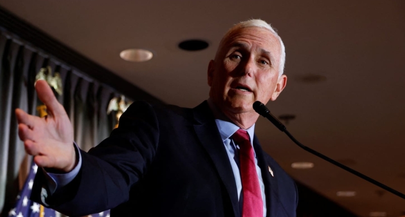 Mike Pence Calls Trump Indictment 'Radical Left' Act 1