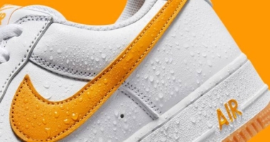 Nike's Waterproof Orange Citrus Sneakers: Stylish and Practical 1