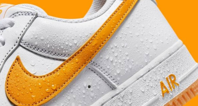 Nike's Waterproof Orange Citrus Sneakers: Stylish and Practical 1