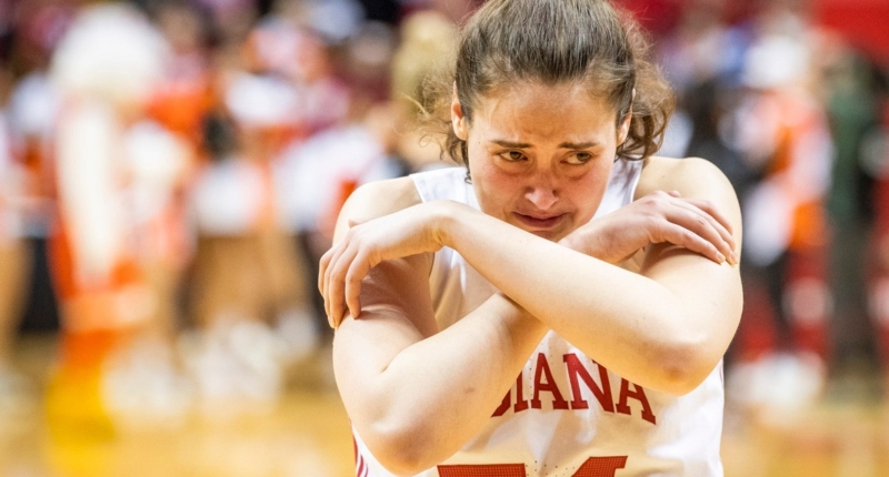 Hoosiers' historic season ends with shocking loss