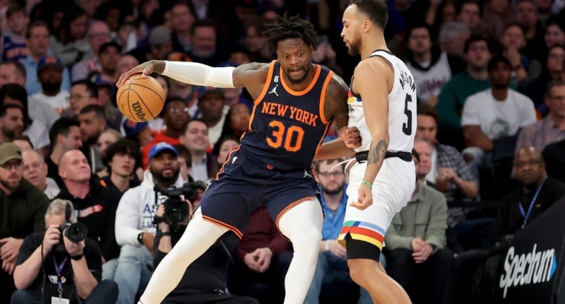 Knicks Fall Short to Wolves Despite Randle's Career Night