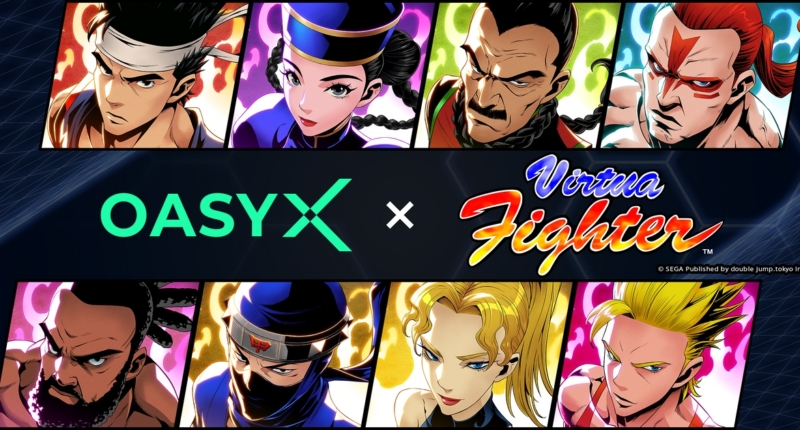OASYX & Virtua Fighter Collaborate