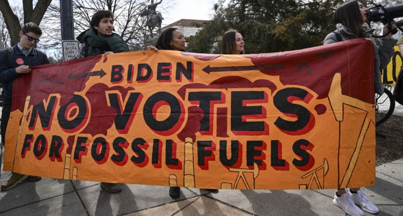 Climate Activists Disappointed with Biden's Fossil Fuel Approval