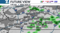 Forecast: Isolated Showers & Soaring Temperatures