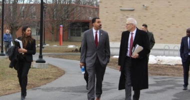 Chancellor King visits SUNY Plattsburgh