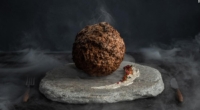 Lab-made mammoth meatball by Australian startup
