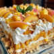 Irresistible Summer Peach Cobbler Poke Cake 3