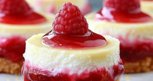 Mini Lemon Raspberry Cheesecakes Recipe 22