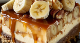 Banana Caramel Peanut Butter Cheesecake: A Heavenly Dessert for Peanut Butter Lovers 25