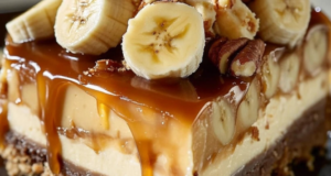 Banana Caramel Peanut Butter Cheesecake: A Heavenly Dessert for Peanut Butter Lovers 30