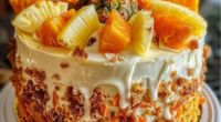 Hawaiian Carrot Pineapple Cake 3