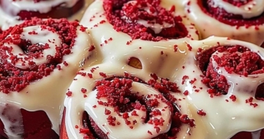 Red Velvet Cinnamon Rolls with Cream Cheese Icing: A Delicious Twist on a Classic Favorite 1