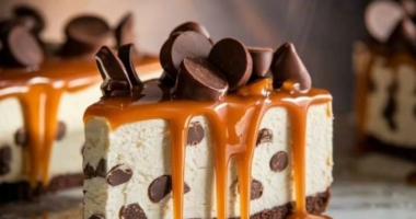 Salted Caramel Cheesecake: A Decadent Dessert with a Chocolate Twist 1