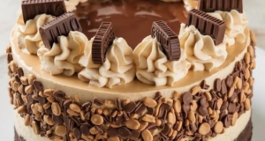 Reese’s Peanut Butter Chocolate Cake Cheesecake – Triple-Layered Bliss! 24