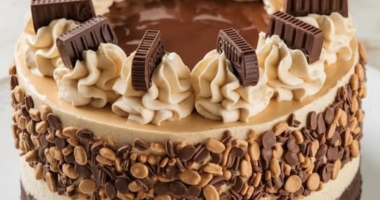 Reese’s Peanut Butter Chocolate Cake Cheesecake – Triple-Layered Bliss! 1