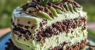 Peppermint Crisp Cake – A Decadent Treat with a Minty Twist! 1