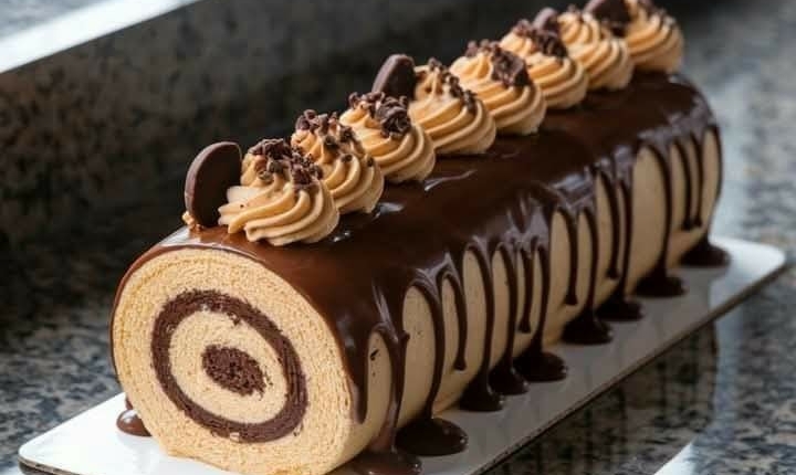 Reese’s Peanut Butter Cup Roll Cake: A Treat for Peanut Butter Fanatics 1