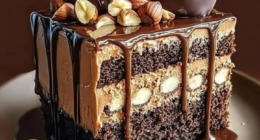 Reese’s Peanut Butter Chocolate Cake Cheesecake Explosion 15