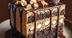 Reese’s Peanut Butter Chocolate Cake Cheesecake Explosion 14