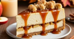 Salted Caramel Apple Cheesecake Delight 31