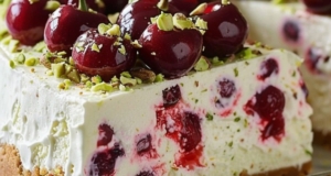 Luscious Lemon-Lime Cherry Pistachio Cheesecake Recipe 45