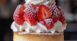 Strawberry Shortcake Roll Cake – A Fluffy, Sweet Swirl of Strawberry Bliss! 23