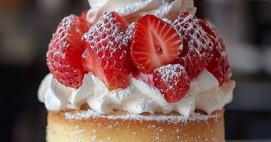 Strawberry Shortcake Roll Cake – A Fluffy, Sweet Swirl of Strawberry Bliss! 3