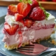 Tropical Strawberry Split Cake 10