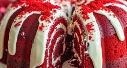 Decadent Layered Red Velvet Cheesecake Bundt Cake Recipe 35