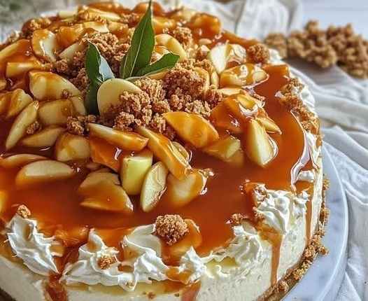 Luxurious Caramel Apple Cheesecake Recipe 1