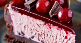 Irresistible Cherry Chocolate Cheesecake Recipe 38