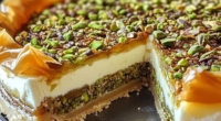 Pistachio Baklava Cheesecake Recipe 3