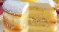 Lemon Custard Cake Recipe 3