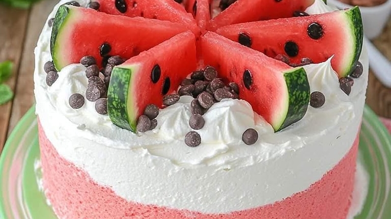 Watermelon Cake Recipe 1