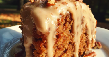 Carrot Cake with Cinnamon Cream Icing 15