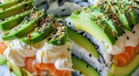 Avocado Sushi Cake 3