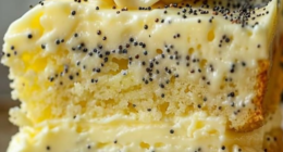 Lemon Poppy Seed Pudding Cake 7