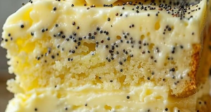 Lemon Poppy Seed Pudding Cake 92