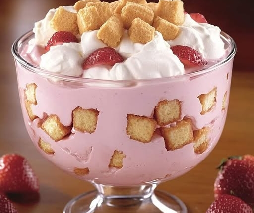 Twinkie Strawberry Cheesecake Trifle 1