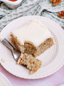 Banana Cake with Cream Cheese Frosting Recipe 7