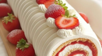 Swiss Roll Meets Black Forest Charm: A Decadent Chocolate-Cherry Delight 3