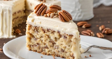 Butter Pecan Cake Recipe 1