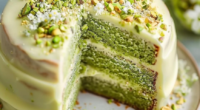 White Chocolate Pistachio Cake: A Decadent and Elegant Dessert 3