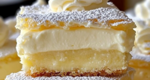 Vanilla Custard Cream Squares Recipe 13