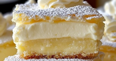 Vanilla Custard Cream Squares Recipe 5