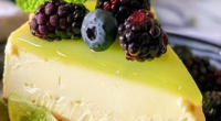 Lime Mousse Cheesecake with Lime Glaze: A Zesty Delight 3