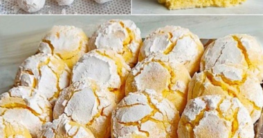 Lemon Crinkle Cookies 1